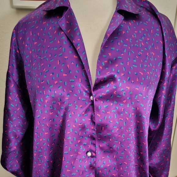 Victoria's Secret Other - VICTORIAS SECRET SATIN SLEEP SHIRT